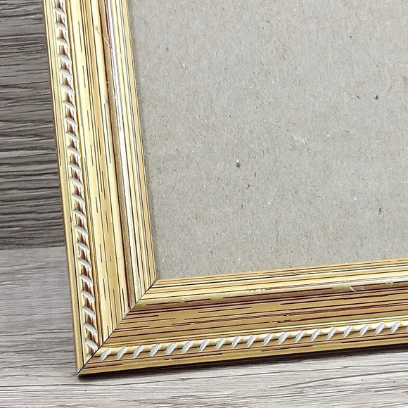 Photo Frame Ornate Golden Table Top Wall Mount Picture Display Home Décor Gift - Picture 8 of 15